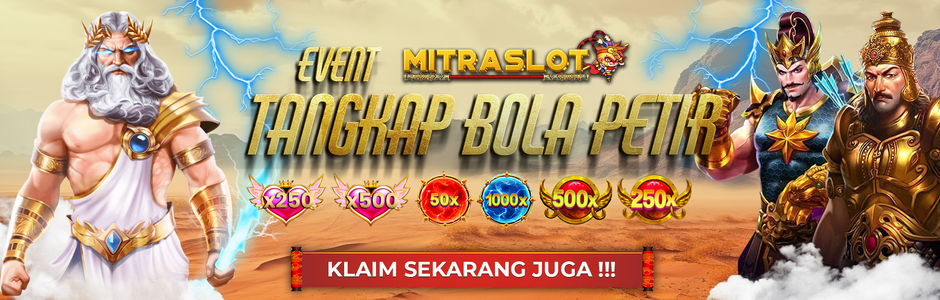 EVENT TANGKAP BOLA PETIR