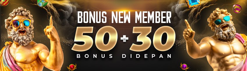 BONUS NEW MEMBER 50+30